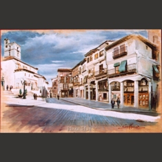 Plaza Mayor de  Cuellar